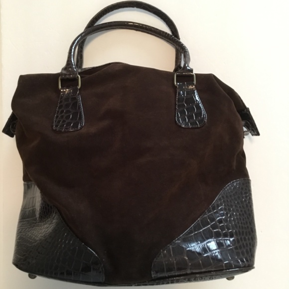 Man Made Material Brown Purse - Picture 2 of 4